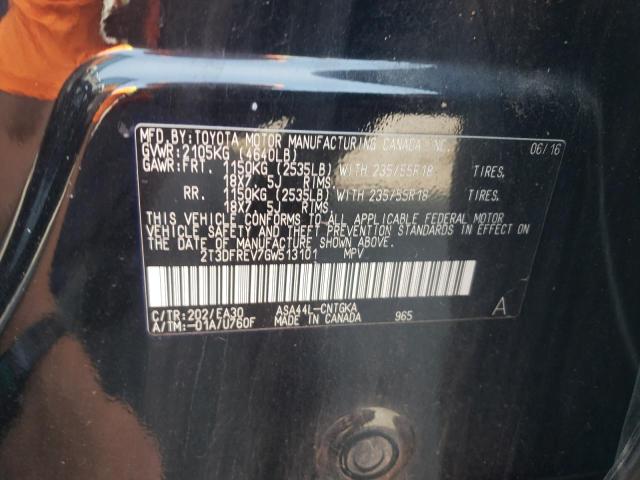 Photo 14 from auction – 2016 TOYOTA RAV4 LIMIT with VIN 2T3DFREV7GW513101