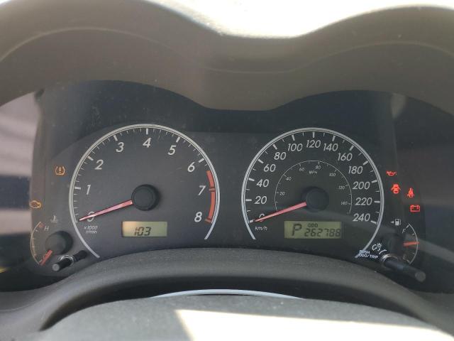 Photo 9 from auction – 2009 TOYOTA COROLLA BA with VIN 2T1BU40E69C025617