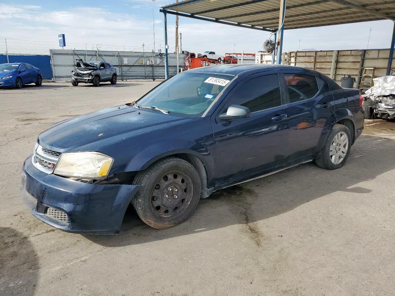 DODGE AVENGER SE 2014 with VIN 1C3CDZAB9EN235551 - Photo from auction