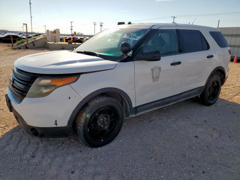 FORD EXPLORER P 2013 with VIN 1FM5K7AR1DGA22247 - Photo from auction