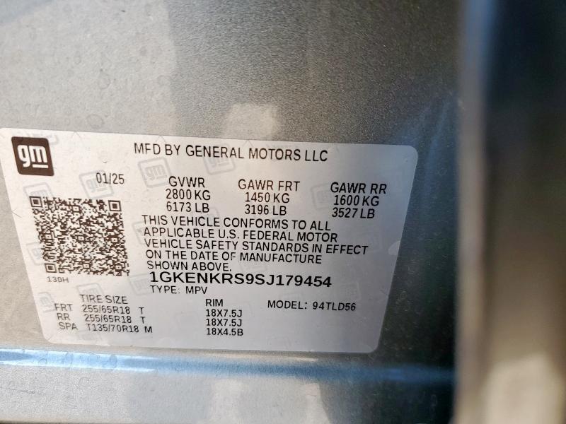 Photo 14 from auction – 2025 GMC ACADIA ELEVATION with VIN 1GKENKRS9SJ179454