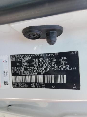 Photo 14 from auction – 2011 TOYOTA SIENNA BAS with VIN 5TDKA3DC3BS003468