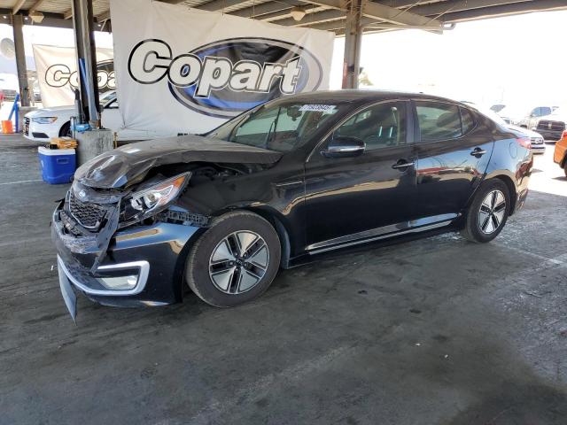 KIA OPTIMA HYB 2013 with VIN KNAGM4AD1D5051492 - Photo from auction