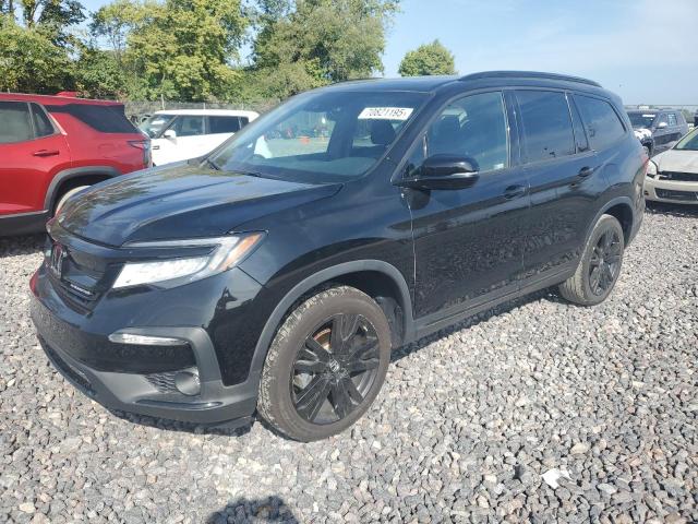 HONDA PILOT BLAC 2022 with VIN 5FNYF6H76NB072867 - Photo from auction