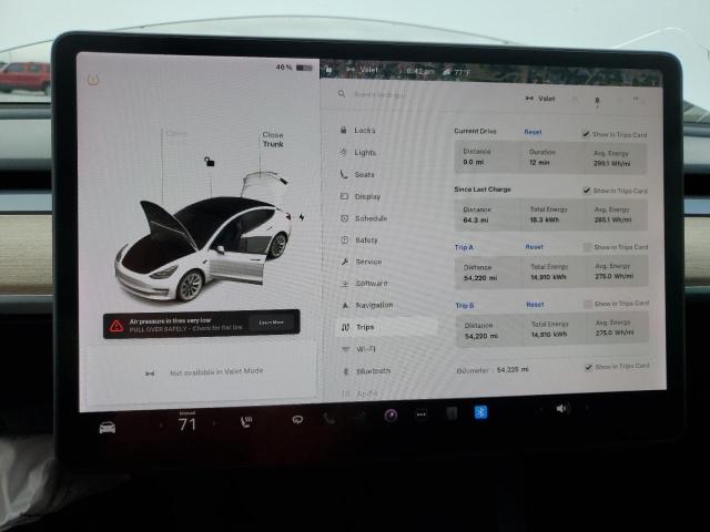 Photo 9 from auction – 2021 TESLA MODEL 3 with VIN 5YJ3E1EB6MF035437