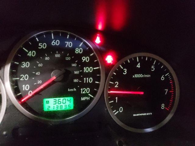 Photo 9 from auction – 2006 SUBARU IMPREZA OU with VIN JF1GG68656H808981