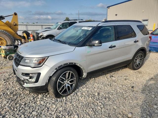 FORD EXPLORER S 2017 with VIN 1FM5K8GT1HGD45406 - Photo from auction