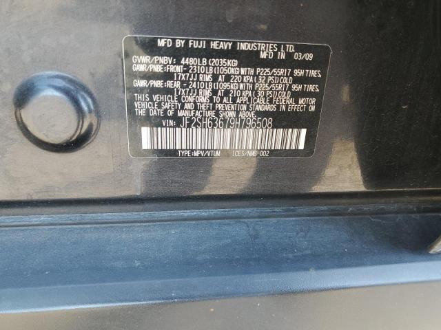 Photo 14 from auction – 2009 SUBARU FORESTER 2 with VIN JF2SH63679H796508