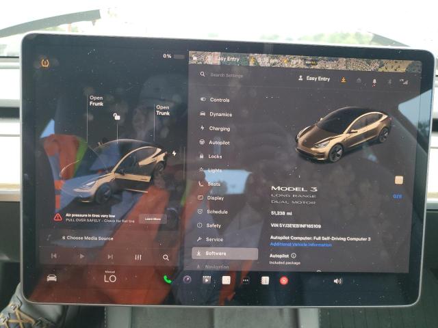 Photo 9 from auction – 2022 TESLA MODEL 3 with VIN 5YJ3E1EB1NF165109
