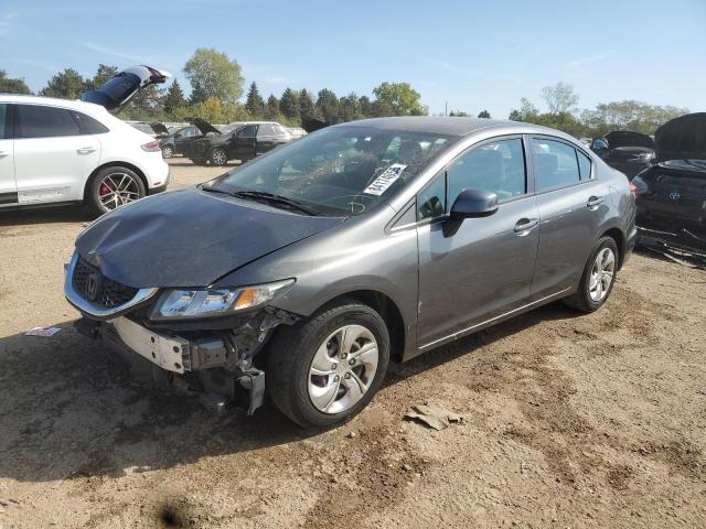 HONDA CIVIC LX 2013 with VIN 19XFB2F53DE091345 - Photo from auction
