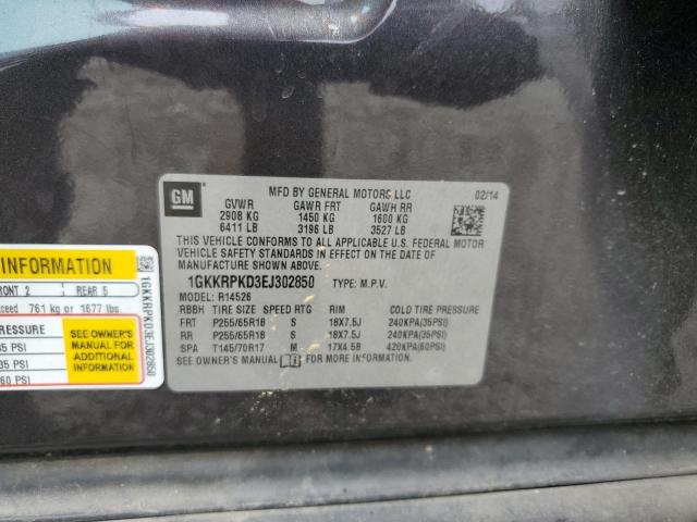Photo 14 from auction – 2014 GMC ACADIA SLE with VIN 1GKKRPKD3EJ302850