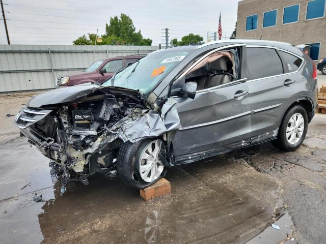 HONDA CR-V EXL 2014 with VIN 5J6RM4H70EL093655 - Photo from auction