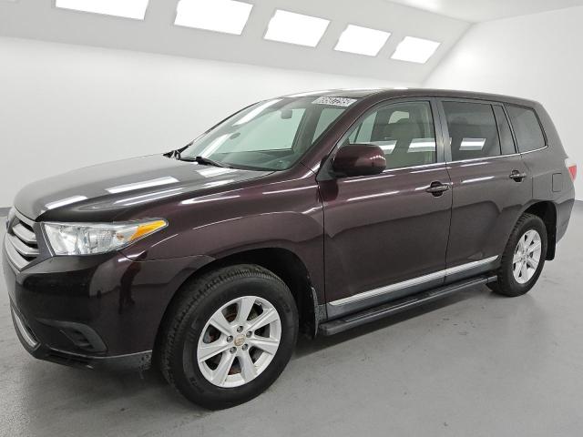 TOYOTA HIGHLANDER 2013 with VIN 5TDBK3EHXDS202477 - Photo from auction