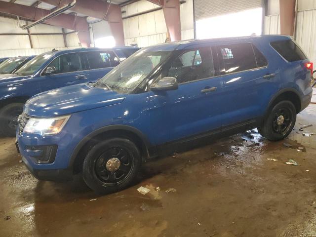 FORD EXPLORER POLICE INTERCEPTOR 2018 with VIN 1FM5K8AT0JGB93343 - Photo from auction