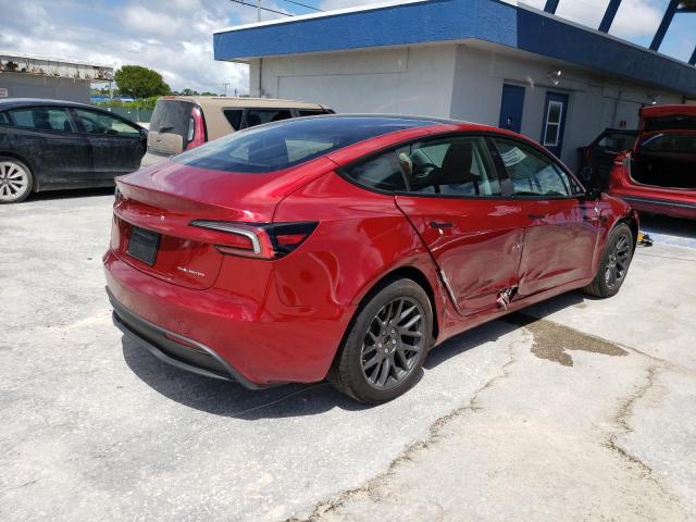 Photo 3 from auction – 2025 TESLA MODEL 3 with VIN 5YJ3E1EB4SF904310