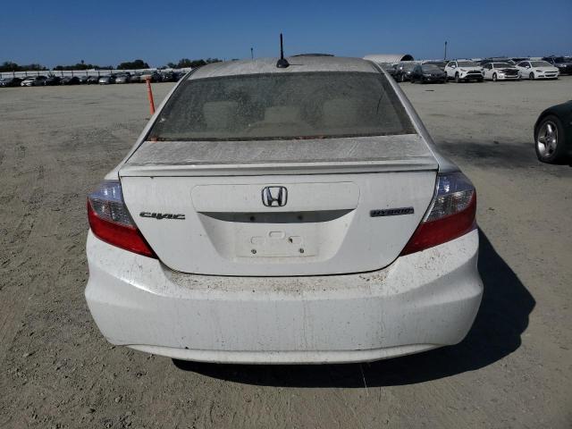 Photo 6 from auction – 2012 HONDA CIVIC HYBR with VIN JHMFB4F25CS007876