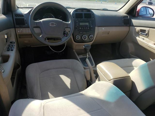 Photo 8 from auction – 2009 KIA SPECTRA EX with VIN KNAFE222X95662820