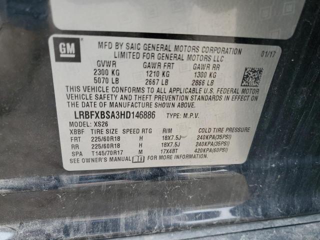 Photo 14 from auction – 2017 BUICK ENVISION with VIN LRBFXBSA3HD146886