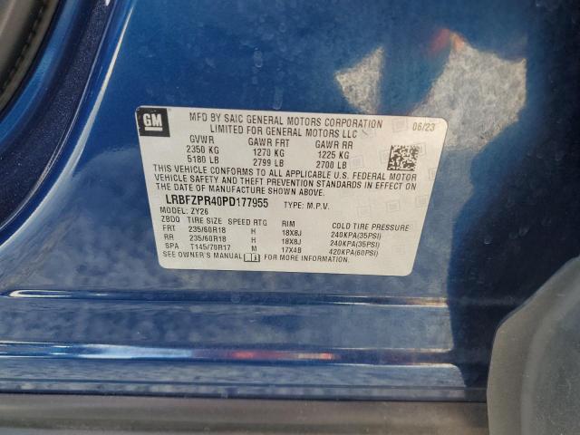 Photo 14 from auction – 2023 BUICK ENVISION E with VIN LRBFZPR40PD177955