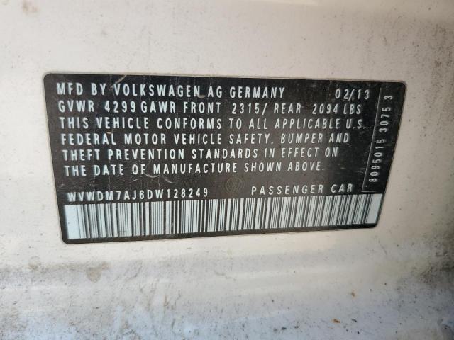 Photo 14 from auction – 2013 VOLKSWAGEN GOLF with VIN WVWDM7AJ6DW128249