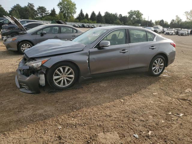 INFINITI Q50 BASE 2014 with VIN JN1BV7AR0EM704055 - Photo from auction