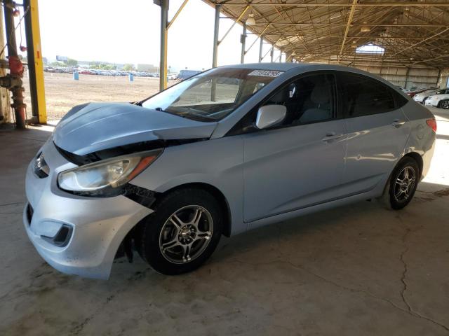 HYUNDAI ACCENT GLS 2013 with VIN KMHCT4AE1DU574140 - Photo from auction