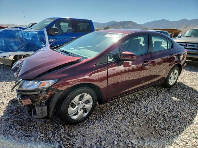 HONDA CIVIC LX 2015 with VIN 19XFB2F58FE108093 - Photo from auction