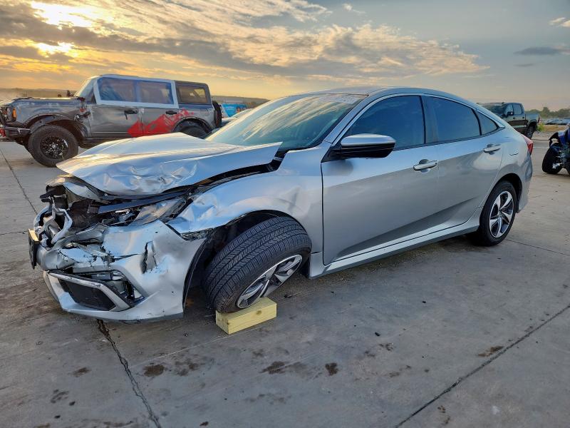 HONDA CIVIC LX 2019 with VIN 19XFC2F63KE011092 - Photo from auction