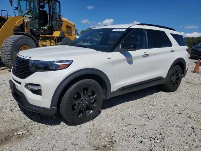 FORD EXPLORER S 2023 with VIN 1FMSK8KHXPGA52379 - Photo from auction