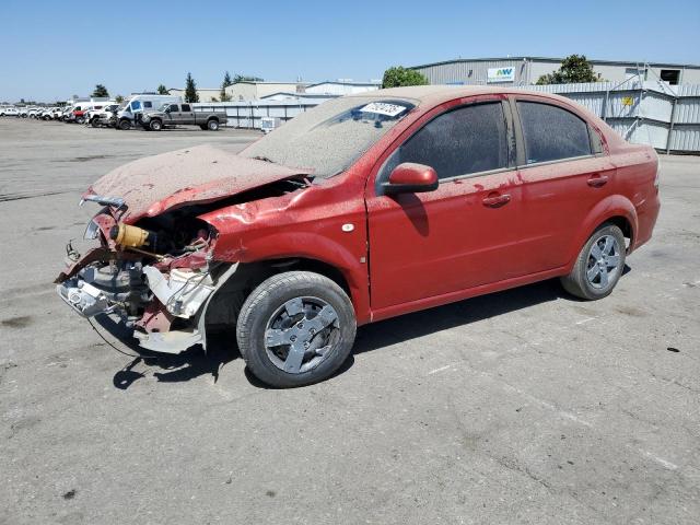 CHEVROLET AVEO 2008 with VIN KL1TD56618B041240 - Photo from auction