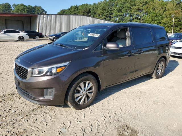 KIA SEDONA LX 2016 with VIN KNDMB5C18G6120133 - Photo from auction