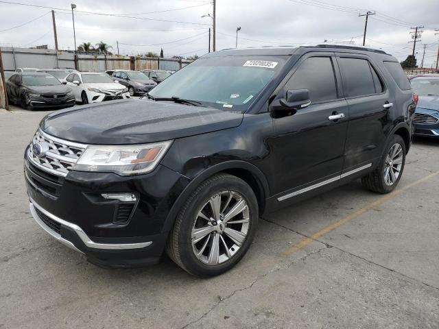 FORD EXPLORER L 2018 with VIN 1FM5K7F82JGA70819 - Photo from auction