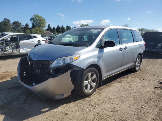 TOYOTA SIENNA 2017 with VIN 5TDZZ3DC2HS855245 - Photo from auction