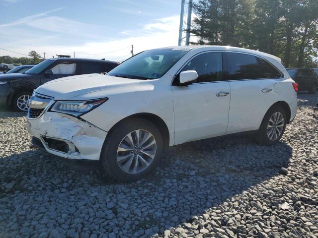 ACURA MDX TECHNO 2016 with VIN 5FRYD4H44GB060184 - Photo from auction
