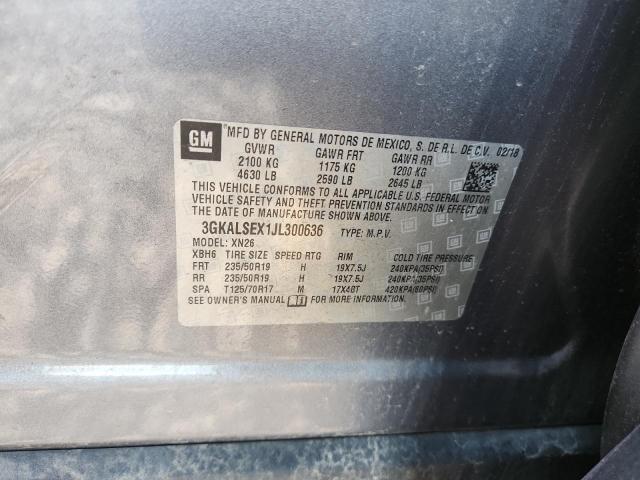 Photo 14 from auction – 2018 GMC TERRAIN DE with VIN 3GKALSEX1JL300636
