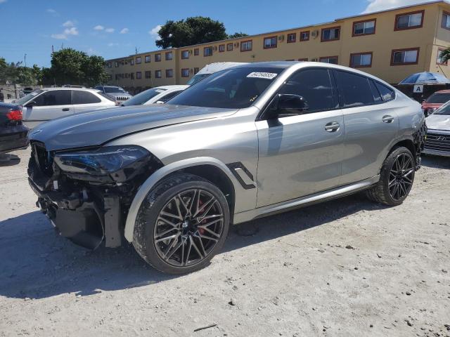 BMW X6 M 2022 with VIN 5YMCY0C04N9L05612 - Photo from auction