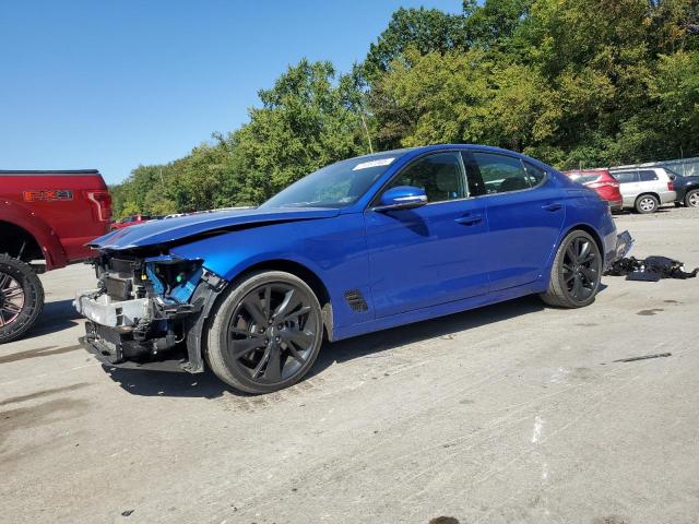 GENESIS G70 BASE 2022 with VIN KMTG54TE8NU092443 - Photo from auction