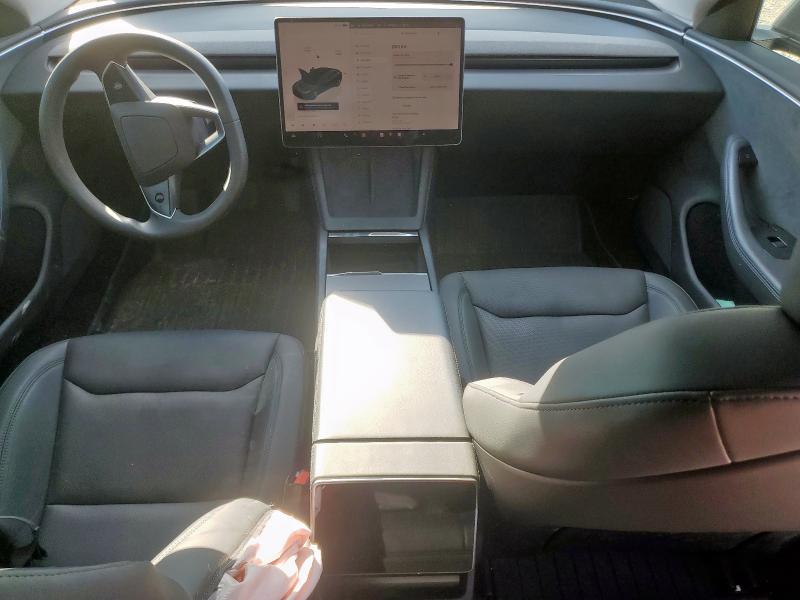Photo 8 from auction – 2024 TESLA MODEL 3 with VIN 5YJ3E1EB8RF733832