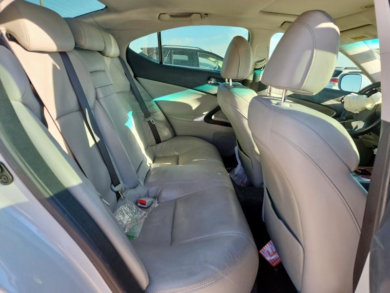 Photo 10 from auction – 2007 LEXUS IS 250 with VIN JTHBK262675046709