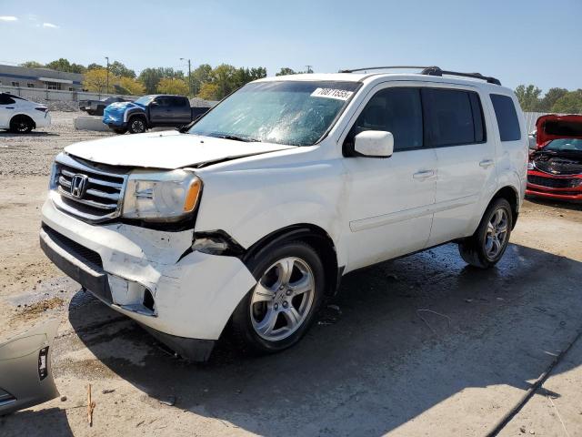 HONDA PILOT EXL 2012 with VIN 5FNYF3H56CB038308 - Photo from auction