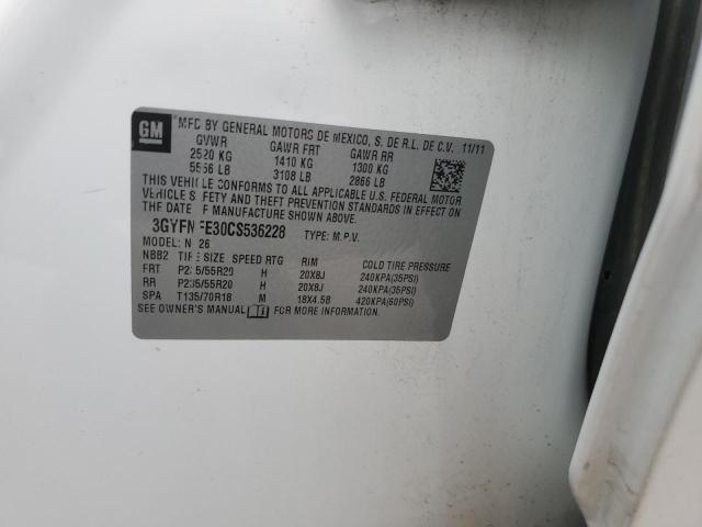 Photo 14 from auction – 2012 CADILLAC SRX PREMIU with VIN 3GYFNFE30CS536228