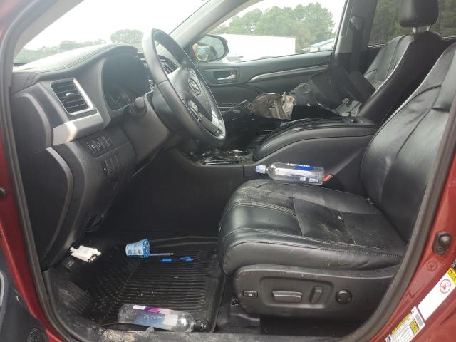 Photo 7 from auction – 2018 TOYOTA HIGHLANDER with VIN 5TDJZRFH8JS549438