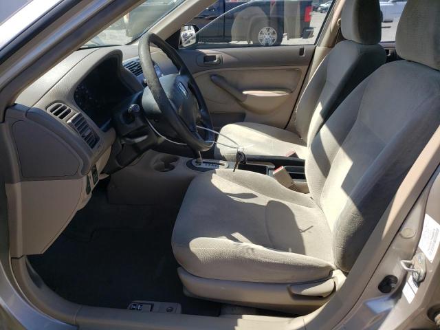 Photo 7 from auction – 2001 HONDA CIVIC LX with VIN 2HGES16571H568124