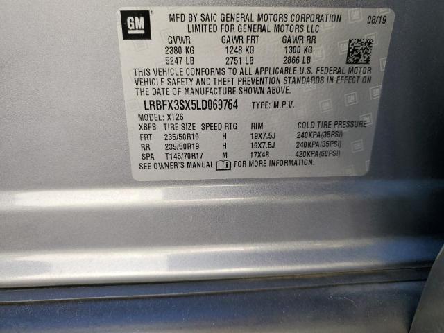 Photo 14 from auction – 2020 BUICK ENVISION P with VIN LRBFX3SX5LD069764