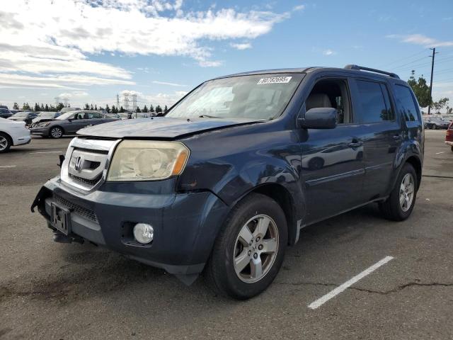 HONDA PILOT EXL 2009 with VIN 5FNYF38569B004555 - Photo from auction