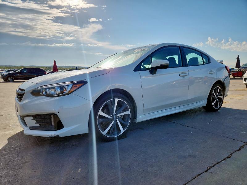 SUBARU IMPREZA SP 2022 with VIN 4S3GKAM67N3602249 - Photo from auction