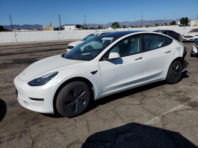 TESLA MODEL 3 2022 with VIN 5YJ3E1EA0NF362344 - Photo from auction