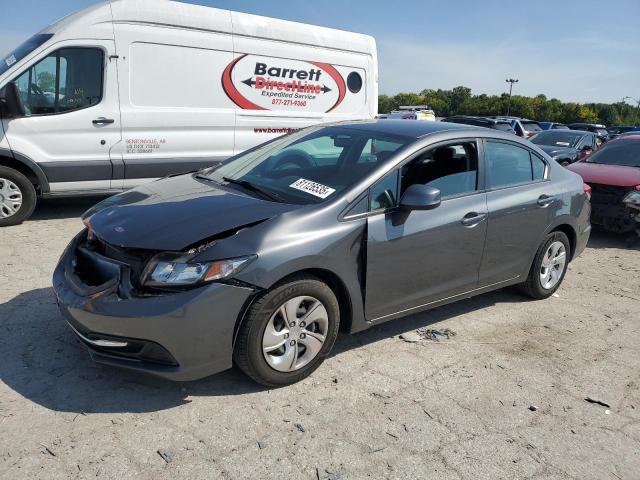 HONDA CIVIC LX 2013 with VIN 2HGFB2F59DH571721 - Photo from auction