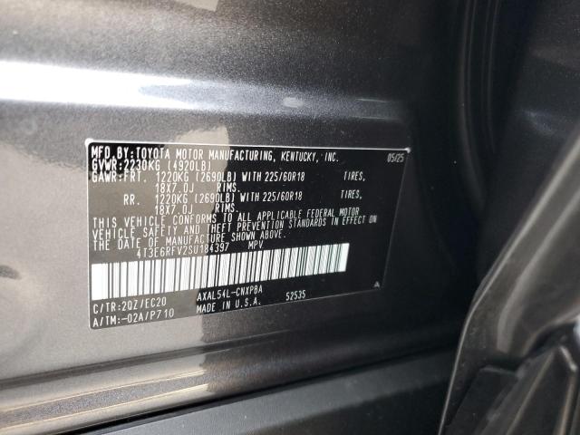 Photo 14 from auction – 2025 TOYOTA RAV4 XSE with VIN 4T3E6RFV2SU184397