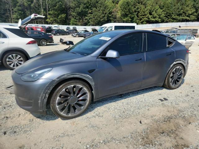 TESLA MODEL Y 2022 with VIN 7SAYGDEF7NF469570 - Photo from auction